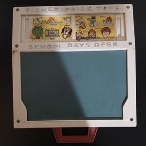 Fisher-Price School Days Desk - White and Green